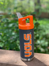 Tennessee Gameday Super Flask w/ Straw