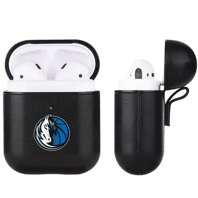 Dallas Mavericks Black Apple Air Pod Leather Case