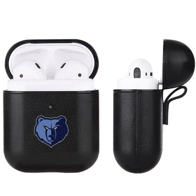 Memphis Grizzlies Black Apple Air Pod Leather Case