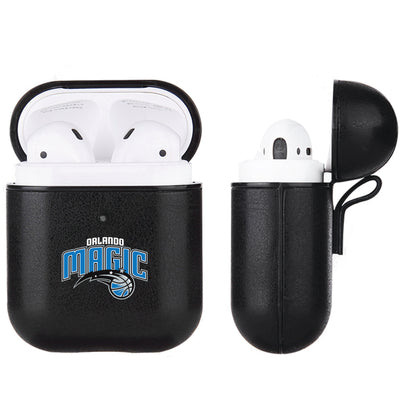 Orlando Magic Black Apple Air Pod Leather Case