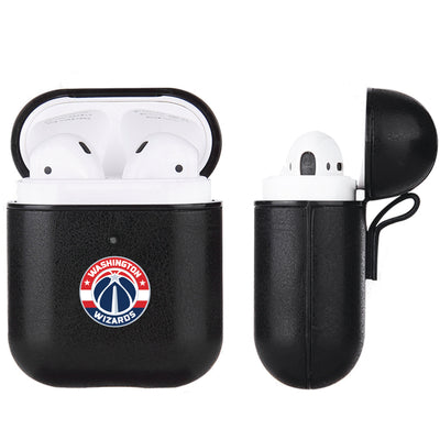 Washington Wizards Black Apple Air Pod Leather Case