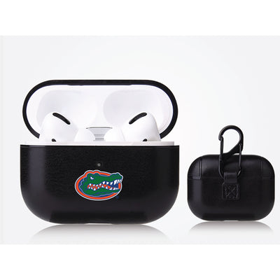 Florida Gators Primary Mark design Black Apple Air Pod Pro Leatherette