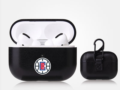 LA Clippers Black Apple Air Pod Pro Leatherette