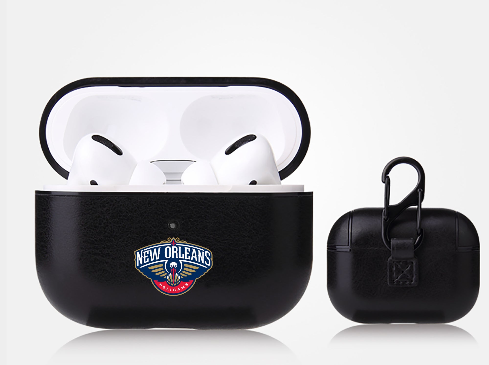 New Orleans Pelicans Black Apple Air Pod Pro Leatherette