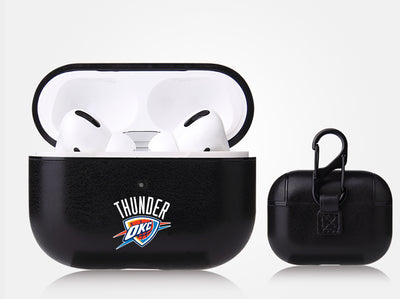 Oklahoma City Thunder Black Apple Air Pod Pro Leatherette