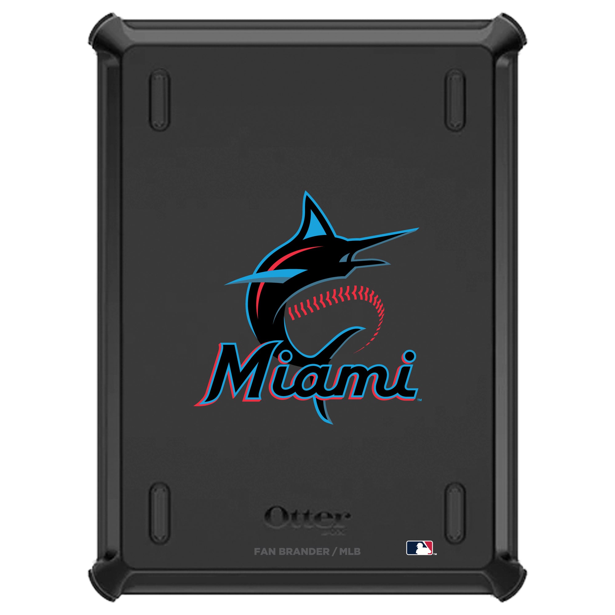 Miami Marlins iPad Pro (11" - 2nd gen) Otterbox Defender Series Case