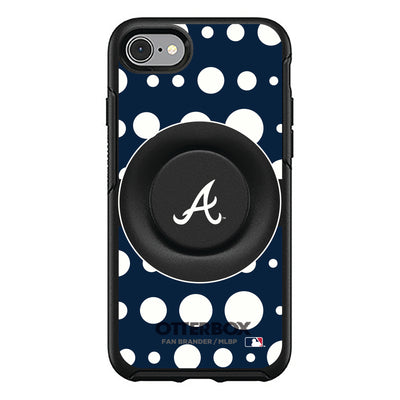 Atlanta Braves Otter + Pop Symmetry Case - Polka Dots
