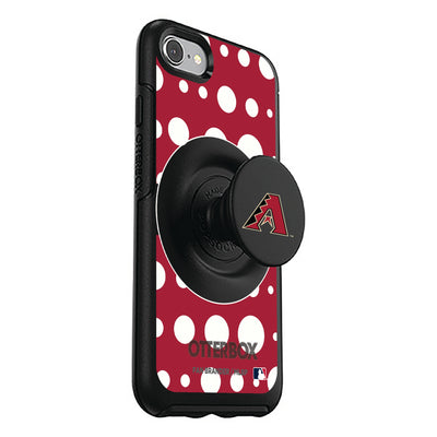 Arizona Diamondbacks Otter + Pop Symmetry Case - Polka Dots