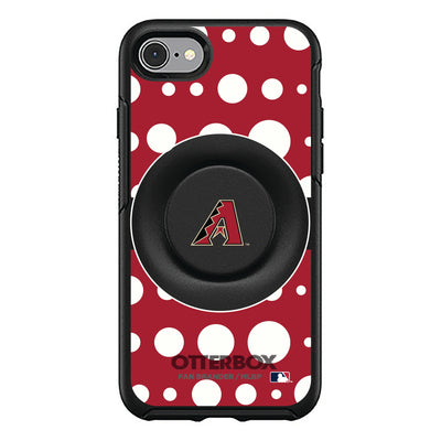 Arizona Diamondbacks Otter + Pop Symmetry Case - Polka Dots