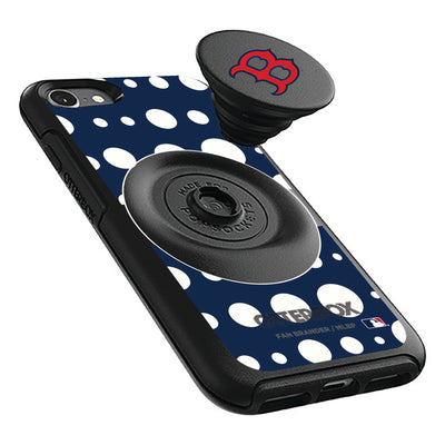 Boston Red Sox Otter + Pop Symmetry Case - Polka Dots