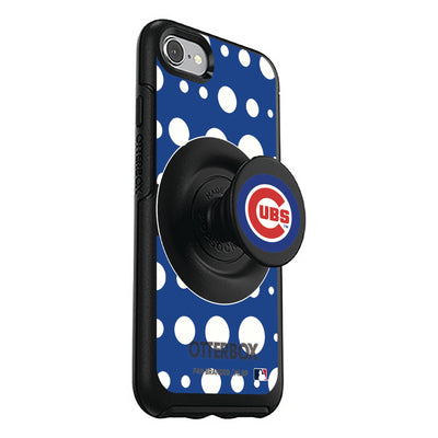 Chicago Cubs Otter + Pop Symmetry Case - Polka Dots