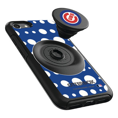 Chicago Cubs Otter + Pop Symmetry Case - Polka Dots
