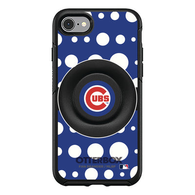 Chicago Cubs Otter + Pop Symmetry Case - Polka Dots