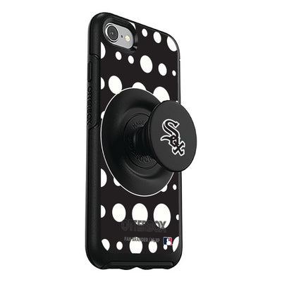 Chicago White Sox Otter + Pop Symmetry Case - Polka Dots