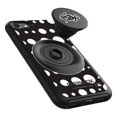 Chicago White Sox Otter + Pop Symmetry Case - Polka Dots