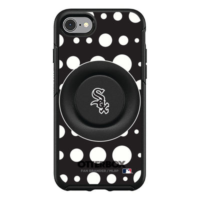 Chicago White Sox Otter + Pop Symmetry Case - Polka Dots