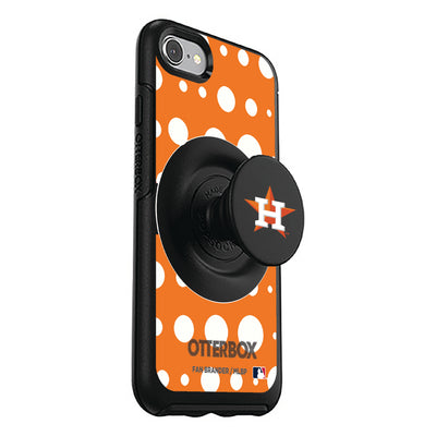 Houston Astros Otter + Pop Symmetry Case - Polka Dots