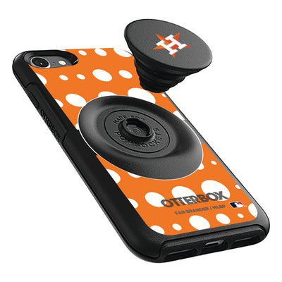 Houston Astros Otter + Pop Symmetry Case - Polka Dots