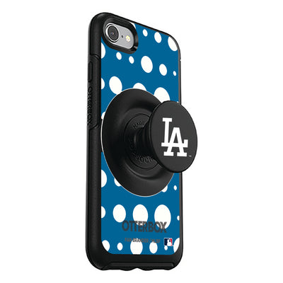 Los Angeles Dodgers Otter + Pop Symmetry Case - Polka Dots