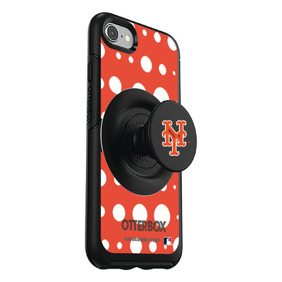 New York Mets Otter + Pop Symmetry Case - Polka Dots
