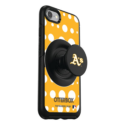 Oakland Athletics Otter + Pop Symmetry Case - Polka Dots