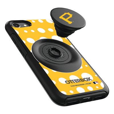 Pittsburgh Pirates Otter + Pop Symmetry Case - Polka Dots