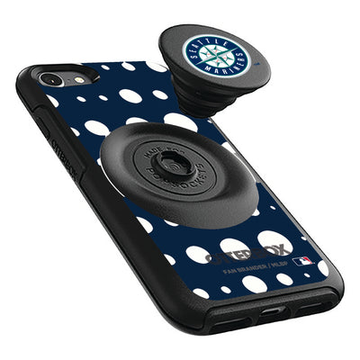Seattle Mariners Otter + Pop Symmetry Case - Polka Dots