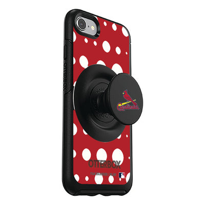 St. Louis Cardinals Otter + Pop Symmetry Case - Polka Dots