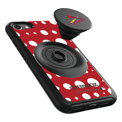 St. Louis Cardinals Otter + Pop Symmetry Case - Polka Dots