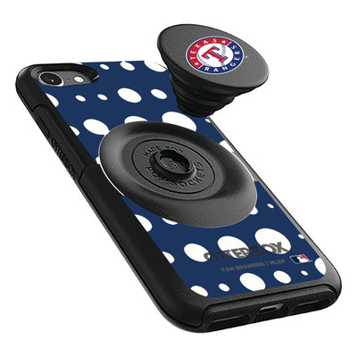 Texas Rangers Otter + Pop Symmetry Case - Polka Dots