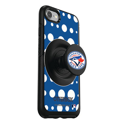 Toronto Blue Jays Otter + Pop Symmetry Case - Polka Dots