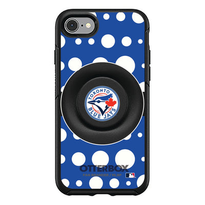 Toronto Blue Jays Otter + Pop Symmetry Case - Polka Dots