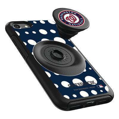 Washington Nationals Otter + Pop Symmetry Case - Polka Dots
