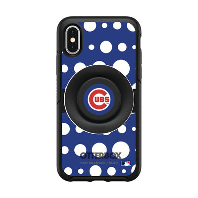Chicago Cubs Otter + Pop Symmetry Case - Polka Dots