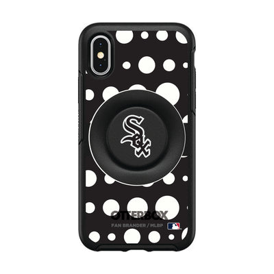 Chicago White Sox Otter + Pop Symmetry Case - Polka Dots