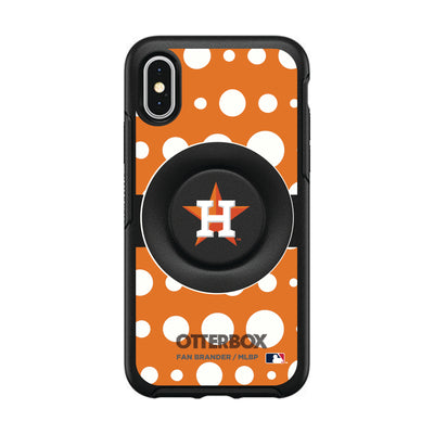 Houston Astros Otter + Pop Symmetry Case - Polka Dots