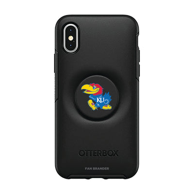 Kansas Jayhawks Otter + Pop Symmetry Case