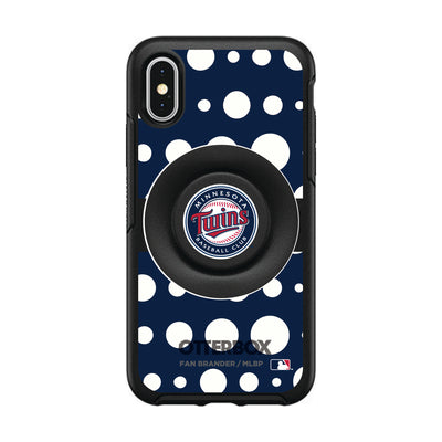 Minnesota Twins Otter + Pop Symmetry Case - Polka Dots
