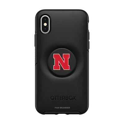 Nebraska Cornhuskers Otter + Pop Symmetry Case