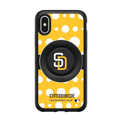 San Diego Padres Otter + Pop Symmetry Case - Polka Dots