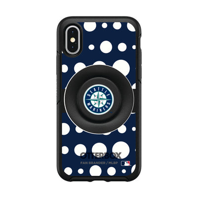 Seattle Mariners Otter + Pop Symmetry Case - Polka Dots