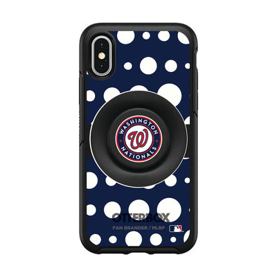 Washington Nationals Otter + Pop Symmetry Case - Polka Dots