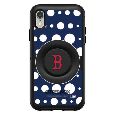 Boston Red Sox Otter + Pop Symmetry Case - Polka Dots