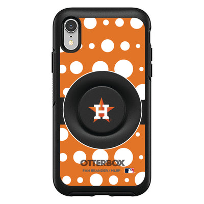 Houston Astros Otter + Pop Symmetry Case - Polka Dots