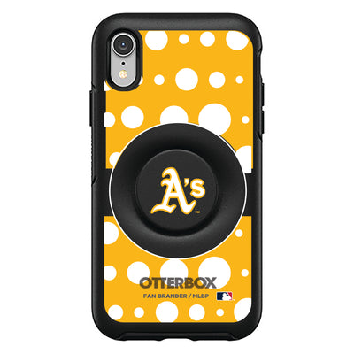 Oakland Athletics Otter + Pop Symmetry Case - Polka Dots