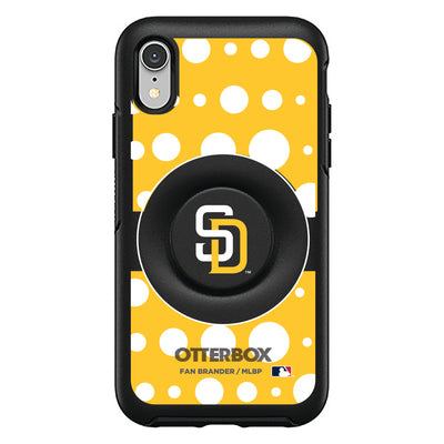 San Diego Padres Otter + Pop Symmetry Case - Polka Dots