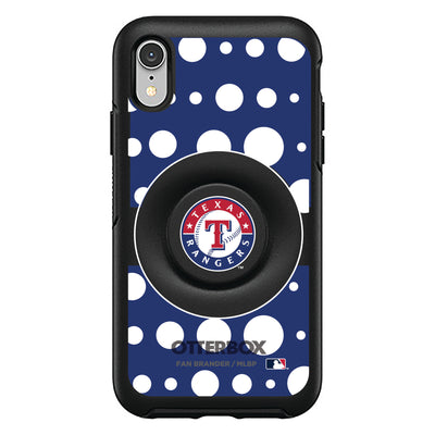 Texas Rangers Otter + Pop Symmetry Case - Polka Dots