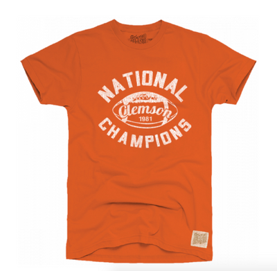Premium "Clemson Champs Retro" Tee