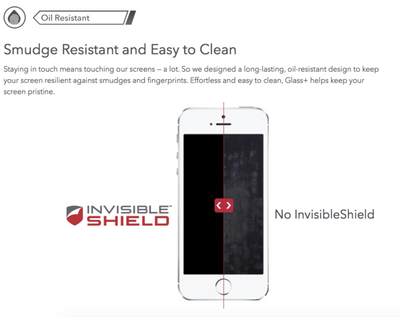 ZAGG Invisible Glass + for Apple iPhone
