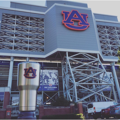 Auburn "War Eagle 30oz" Tumbler